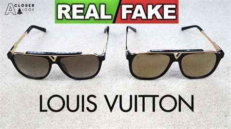 louis vuitton original vs fake sunglasses|More.